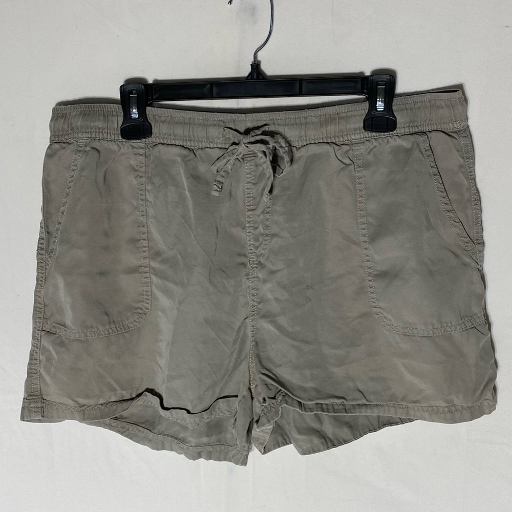 C&C California Taupe Lyocell Casual Shorts XL